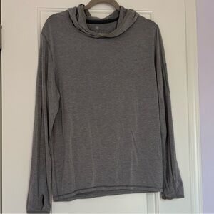 Men's Gray Long Sleeve Shirt